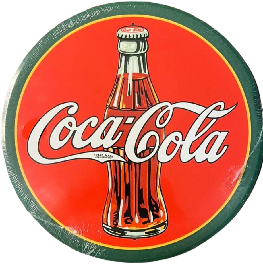 Coca-Cola Novelty 12" Round Novelty Metal Sign NEW! Home & Garden:Home Décor:Plaques & Signs Unbranded